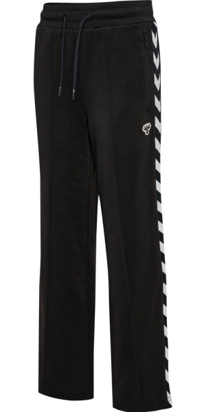 Hummel Kinder Pant Hmljr Archive Wide Leg Poly Pants 229869 Black-134