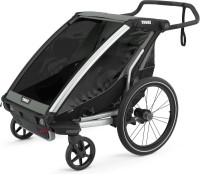 Thule Fahrradanhänger Zweisitzer Chariot Lite 2 Agave Grün
