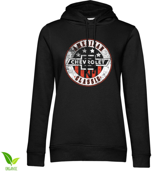 Chevrolet Damen Washed Classic Girly Hoodie GM-57-CHEV009-H91-17