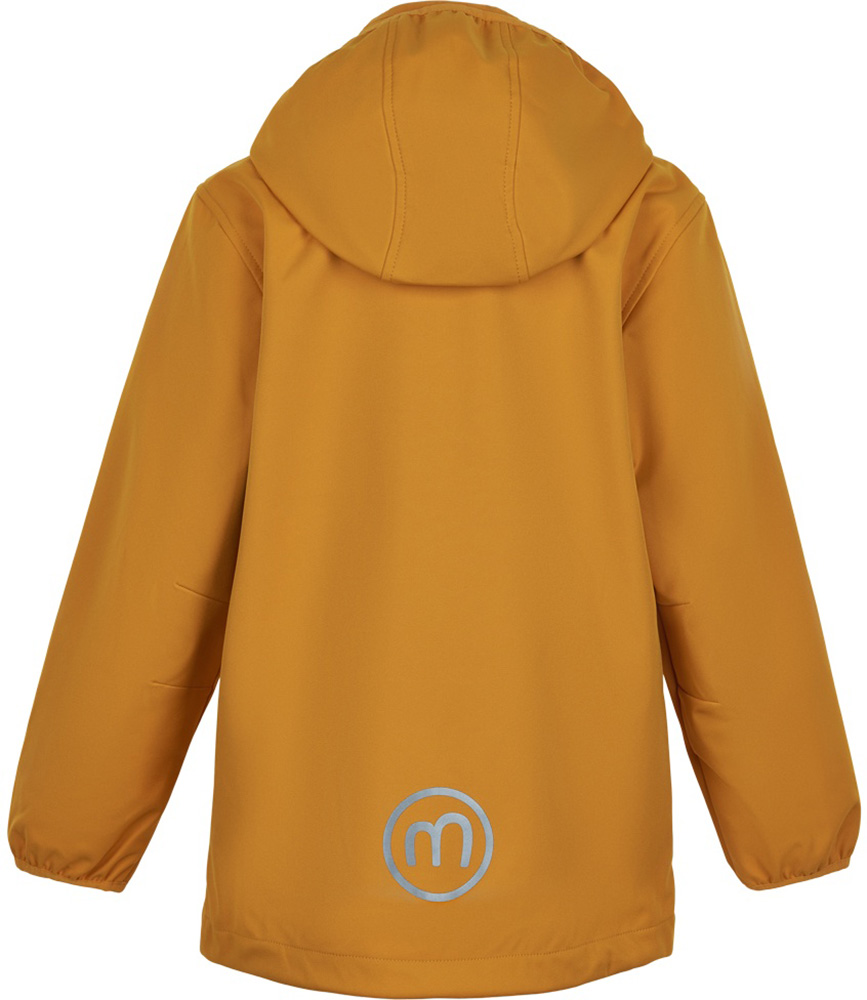 Minymo Kinder Jacke Softshell Jacket Solid Golden Orange
