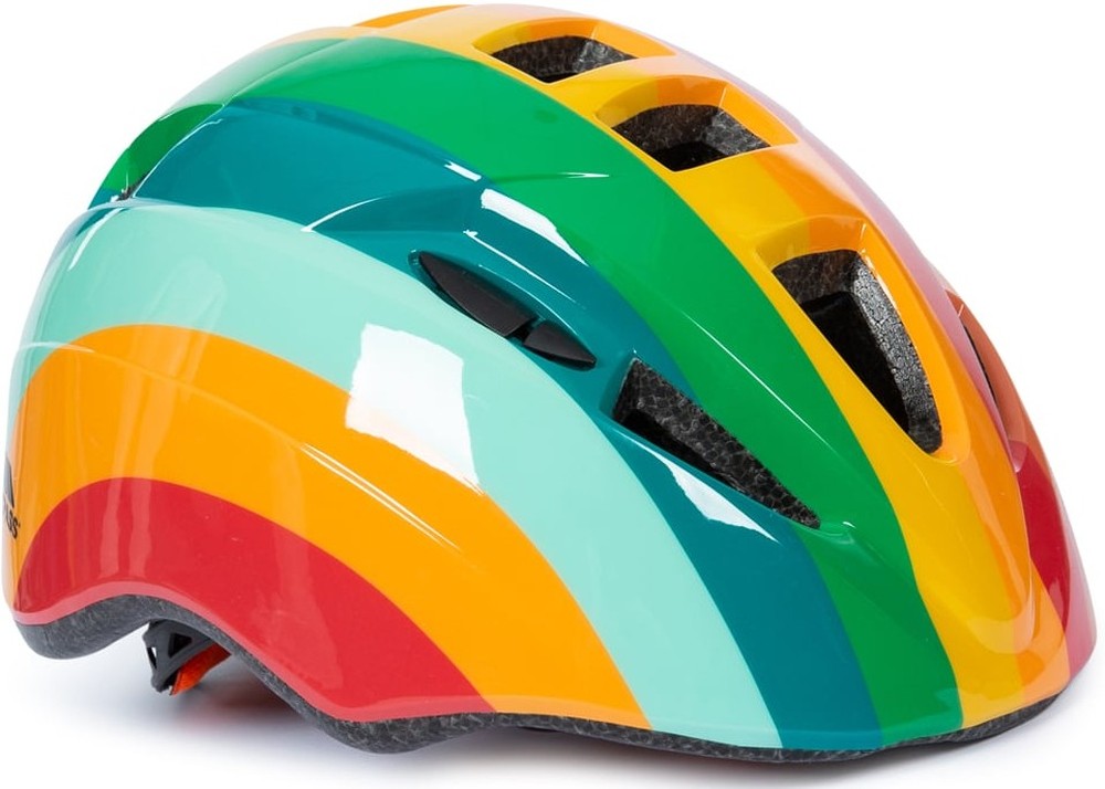 Trespass Kinder Fahrradhelm Dunt - Kids Cycle Helmet Rainbow Stripe | Helme  | Active with Kids | toj.de