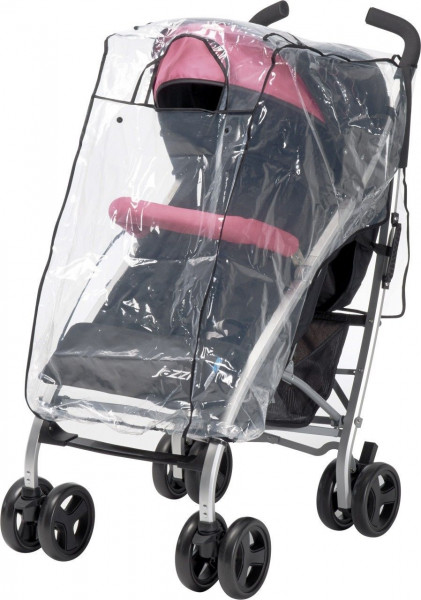 Playshoes Kinder Universal-Regen-Verdeck für Buggy/Jogger Transparent