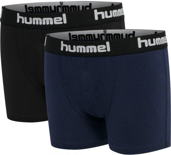 Hummel Kinder Nolan Boxers 2-Pack Black Iris