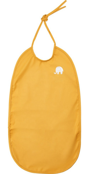 CeLaVi Kinder Lätzchen Basic Long PU-Bib Mineral Yellow