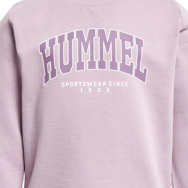 Hummel Kinder Fast Lime Sweatshirt Mauve Shadow