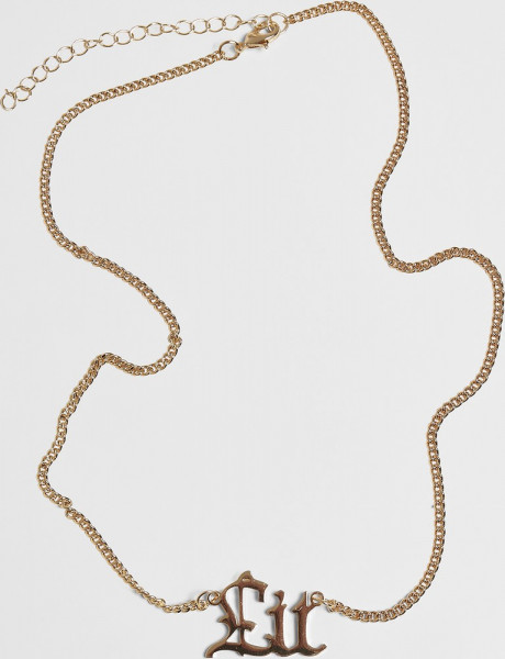 Mister Tee Lit Chunky Necklace Gold