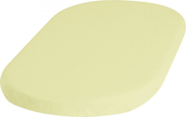 Playshoes Kinder Jersey-Spannbettlaken 81x42+10 cm (2er Pack) Gelb