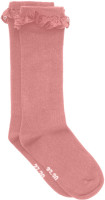 Minymo Kinder Socke Knee Sock with Lace 6632
