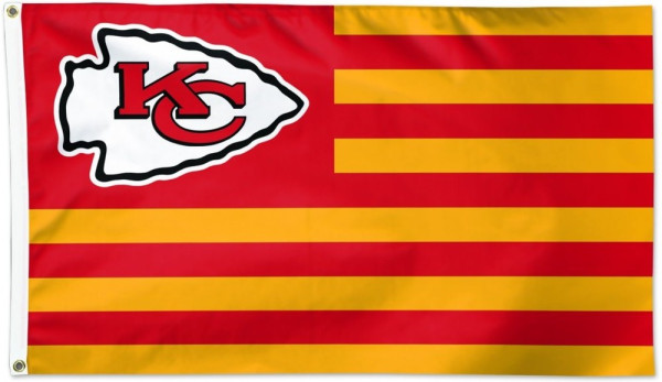 Kansas City Chiefs Flagge AMERICANA 91cmx152cm