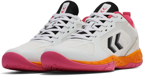Hummel Handballschuh Speed Court 228236 White/Pink-38,5