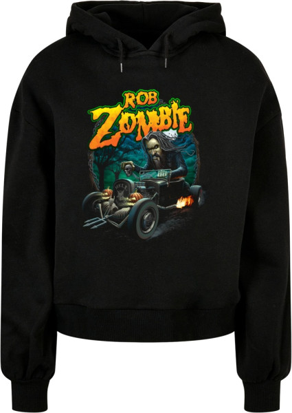 Merchcode Damen Ladies Rob Zombie Halloween Hotrod Oversized Hoody MP5006789