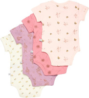 Pippi Babywear Jungen Kinder Body Body SS AO-printed (4-pack)