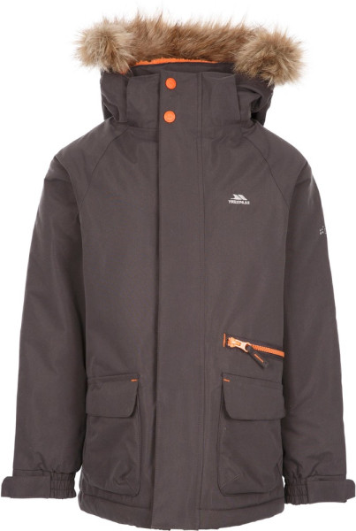 Trespass Kinder Regenjacke Upbeat - Male Jacket Tp50 Dark Grey
