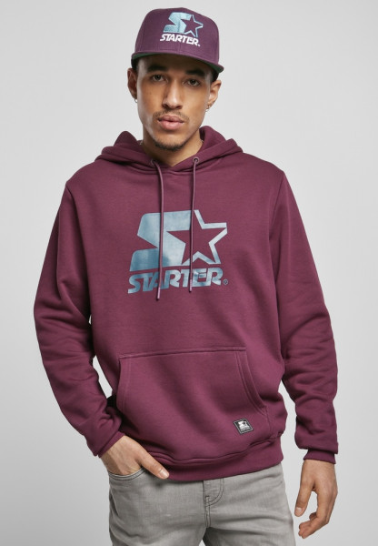 Starter Black Label Hoodie The Classic Logo Hoody Darkviolet