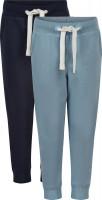 Minymo Jungen Jogginghose Basic 36 Sweat Pant (2er Pack) Ashley Blue