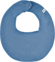 Pippi Babywear Kinder Lätzchen Round Bib Absorbent Dark Blue