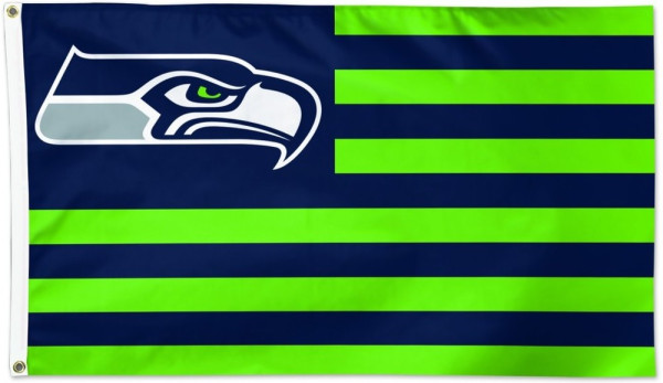Seattle Seahawks Flagge AMERICANA 91cmx152cm