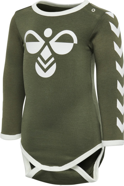 Hummel Kinder Flipper Bodystocking L/S Olive Night