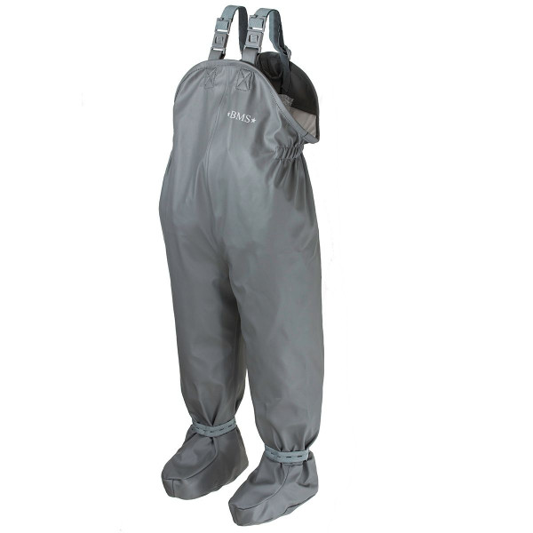 BMS Kinder / Kleinkinder Regenhose Babybuddy Softskin Cool Grey