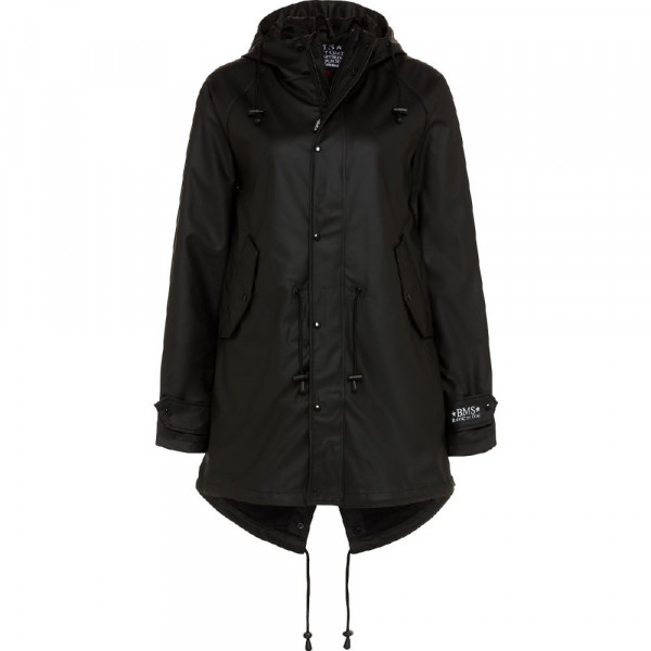 BMS Hafencity Coat -Softskin Schwarz