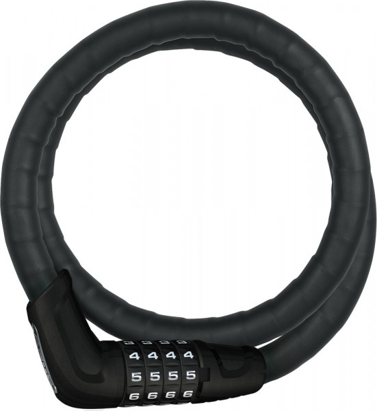 ABUS Fahrradschloss Tresor Steel-O-Flex 86173 Schwarz