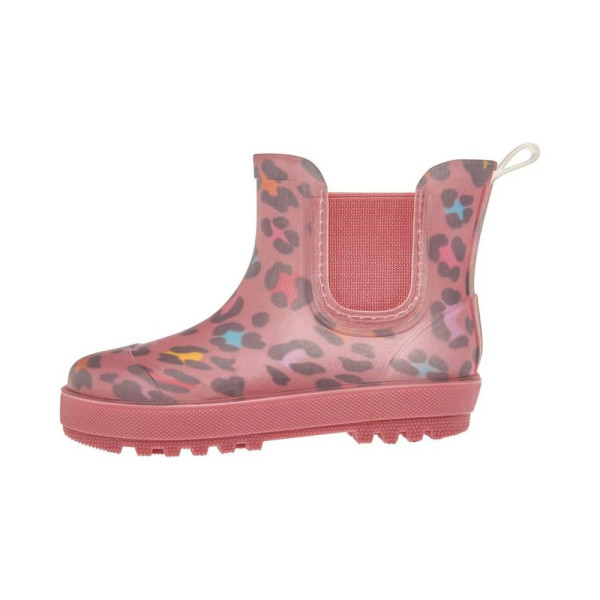 Playshoes Kids Wellingtons Regenstiefel Halbschaft Leo-Print 180219