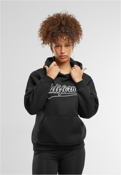 Mister Tee Damen California Ladies Fluffy Hoody MST241
