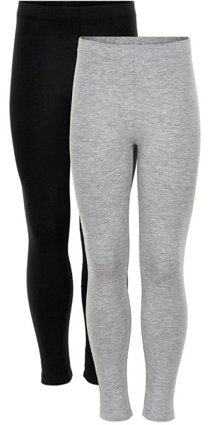 Minymo Kinder Leggings Basic Leggings (2-Pack) Black