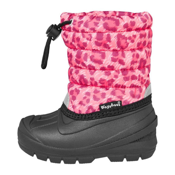 Playshoes Kids Winter Booties Winter-Bootie Leo-Print 193022