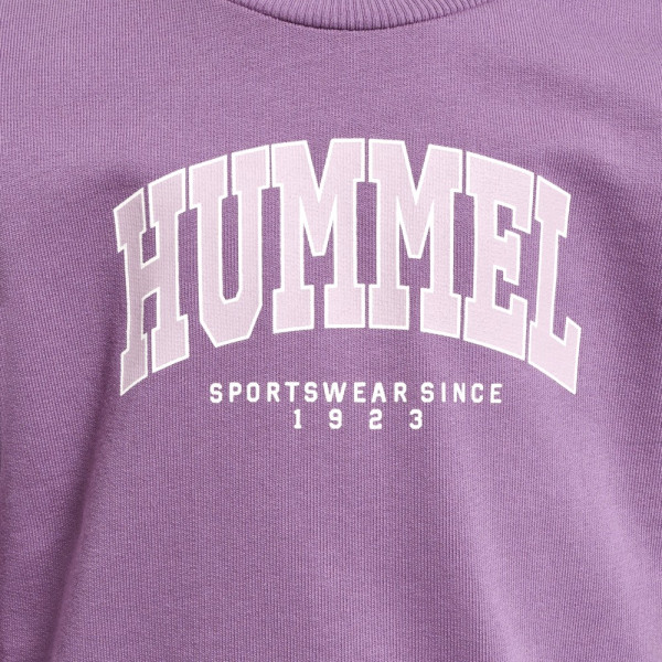 Hummel Kinder Fast Lime Sweatshirt Argyle Purple